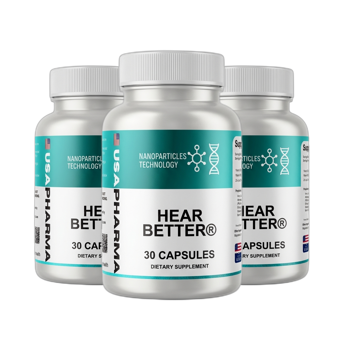 3 bottles of Hear Better